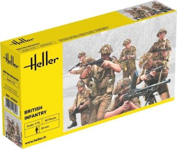 HEL49604 - British Infantry to assemble and paint