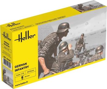 HEL49605 - German Infantry to assemble and paint