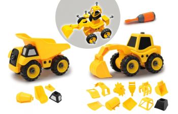 JAM405168 - 9 in 1 construction machinery set