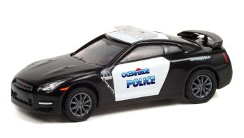 GREEN42960-D - NISSAN GT-R 2015 Police Oceanside in blister pack
