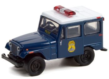 GREEN42980-A - JEEP DJ-5 Indianapolis Police HOT PURSUIT 40 series in blister