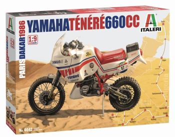 ITA4642 - Motorcycle YAMAHA Tenere 660cc 1986 Paris Dakar to assemble and paint
