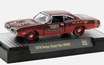 M2M-52500A25-C - DODGE Super bee HEMI 1970 TAB in blister