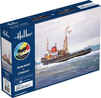 HEL55602 - Starter kit with paint and accessories - Jean BART and UTRECHT double set to assemble