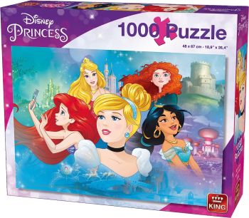 KING55992 - 1000 pieces Disney Princess puzzle