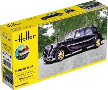 HEL56159 - Starter kit with paint and accessories - CITROEN 11 CV to assemble