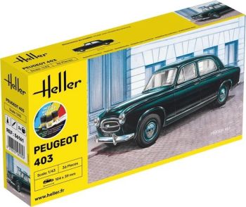 HEL56161 - Starter kit with paint and accessories - PEUGEOT 403 to assemble