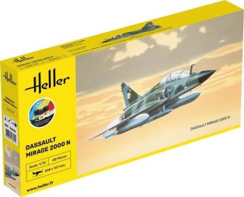 HEL56321 - Starter kit with paint and accessories - DASSAULT Mirage 2000 N to assemble