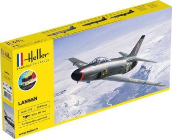 HEL56343 - Starter kit with paint and accessories - SAAB Lansen to assemble