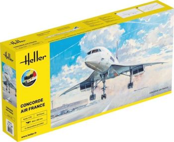 HEL56469 - Starter kit with paint and accessories - CONCORDE AF to assemble