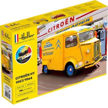 HEL56744 - Starter kit with paint and accessories - CITROEN HY 1957-1964 to assemble
