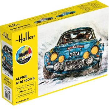 HEL56745 - Starter kit with paint and accessories – Alpine A110-1600S