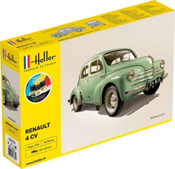 HEL56762 - Starter kit with paint and accessories - RENAULT 4 CV