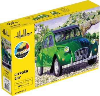 HEL56765 - Starter kit with paint and accessories - CITROEN 2 CV
