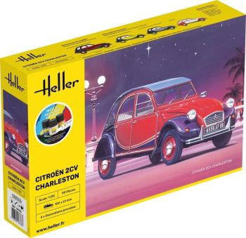 HEL56766 - Starter kit with paint and accessories - CITROEN 2CV Charleston
