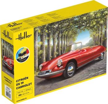 HEL56796 - Starter kit with paint and accessories - CITROEN DS 19 Cabriolet