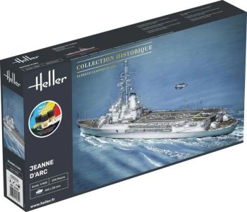 HEL57034 - Starter kit with paint and accessories - Battleship Jeanne d'Arc