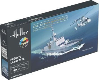 HEL57035 - Starter kit with paint and accessories - Frigate La Fayette