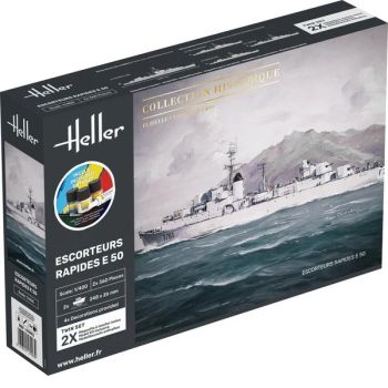 HEL57093 - Starter kit with paint and accessories - E 50 Fast Escorts