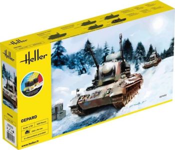 HEL57127 - Starter kit with paint and accessories - GEPARD tank