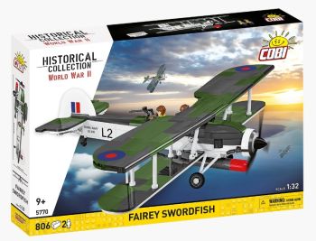COB5770 - Military Aircraft Fairey Swordfish - 806 pieces