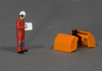 MSM5805/03 - Gripper – Orange – L.33.6 x W.20 x H.17.5 mm