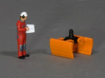 MSM5807/03 - Universal gripper – Orange – L.34 x W.25 x H.17.5 mm