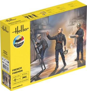 HEL58753 - Starter kit with paint and accessories - French Firefighters