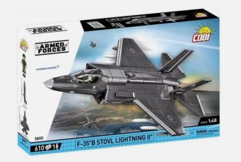 COB5895 - F-35B Stovl Lightning Military Aircraft Italian Air Force II - 610 Pieces