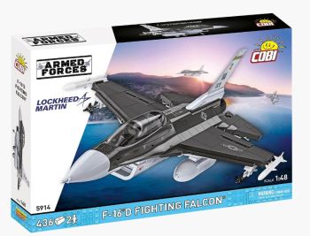 COB5914 - Lockheed F-16D Fighting Falcon fighter - 436 pieces