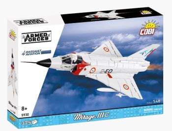 COB5930 - DASSAULT Mirage IIIC fighter jet - 375 pieces