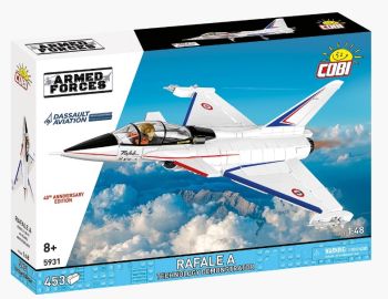COB5931 - DASSAULT Rafale A fighter jet - Technology demonstrator - 453 pieces