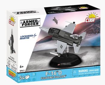 COB5941 - LOCKHEED F-16D Fighting Falcon fighter jet - 54 pieces