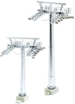 JC50400 - 2 poles of 12 cm and 16 cm for ski lift in 1/87