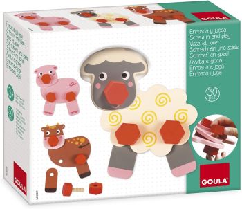 GOA55239 - Screw and play Farm animals