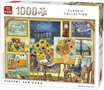 KING55865 - Puzzle 1000 Pieces Vincent VAN GOGH