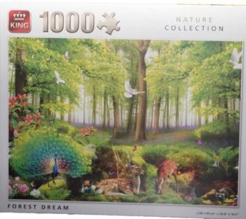 KING55980 - Forest Dream 1000 Piece Puzzle