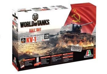 ITA56505 - Tank KV-1/KV-2 WORLD OH TANKSto paint