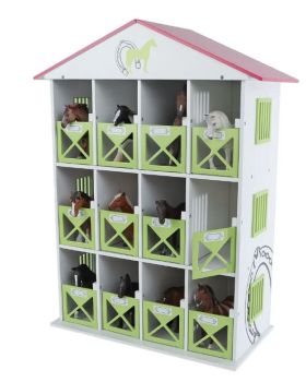 KID610308 - Stable with 12 stalls - 19 x 41 x 53 cm - without animals