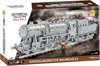 COB6281 - KRIEGSLOKOMOTIVE Baureihe 52 Locomotive - 2476 Parts