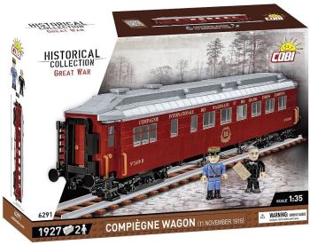 COB6291 - Compiègne Railcar, November 11, 1918 - 1927 Pieces