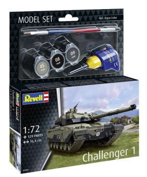 REV63365 - MODEL SET - Challenger 1 tank to assemble with paint