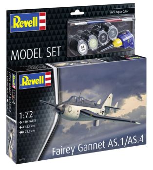 REV63775 - MODEL SET - FAIREY Gannet AS.1/AS.4 fighter aircraft to assemble with paint