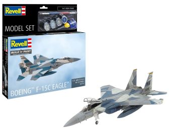 REV63778 - MODEL SET - BOEING F-15C Eagle Assembly Kit with Paint