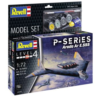 REV63790 - MODEL SET - ARADO Ar E.555 - P-Series fighter aircraft to assemble with paint