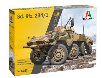 ITA6757 - Sd.Kfz. 234/1 to assemble and paint