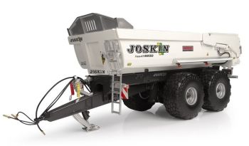 UH6814 - JOSKIN Trans KTP 22/50 tipper trailer, white version - Limited to 1000 units.