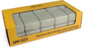 UH6881 - Box of 28 green square silage bales