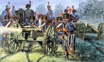 ITA6018 - French artillery to paint