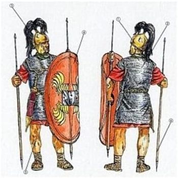 ITA6021 - Roman Infantry I.st Cen. BC to paint